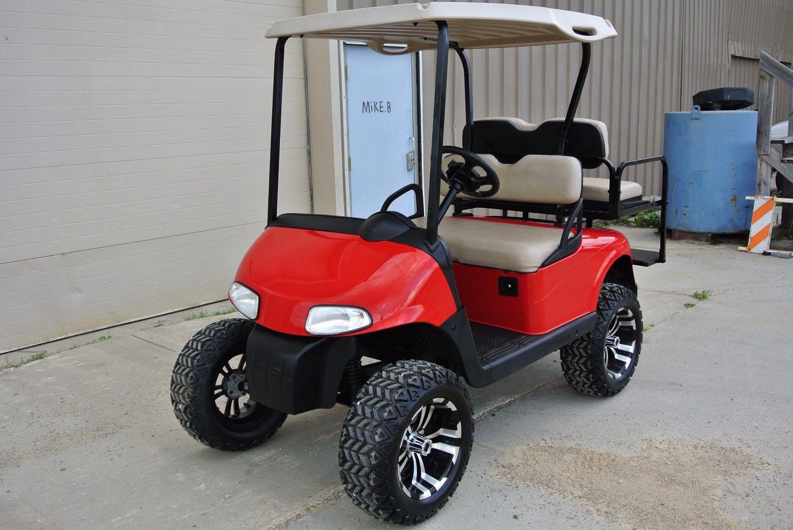 lifted 2008 Custom Ez Go golf cart for sale