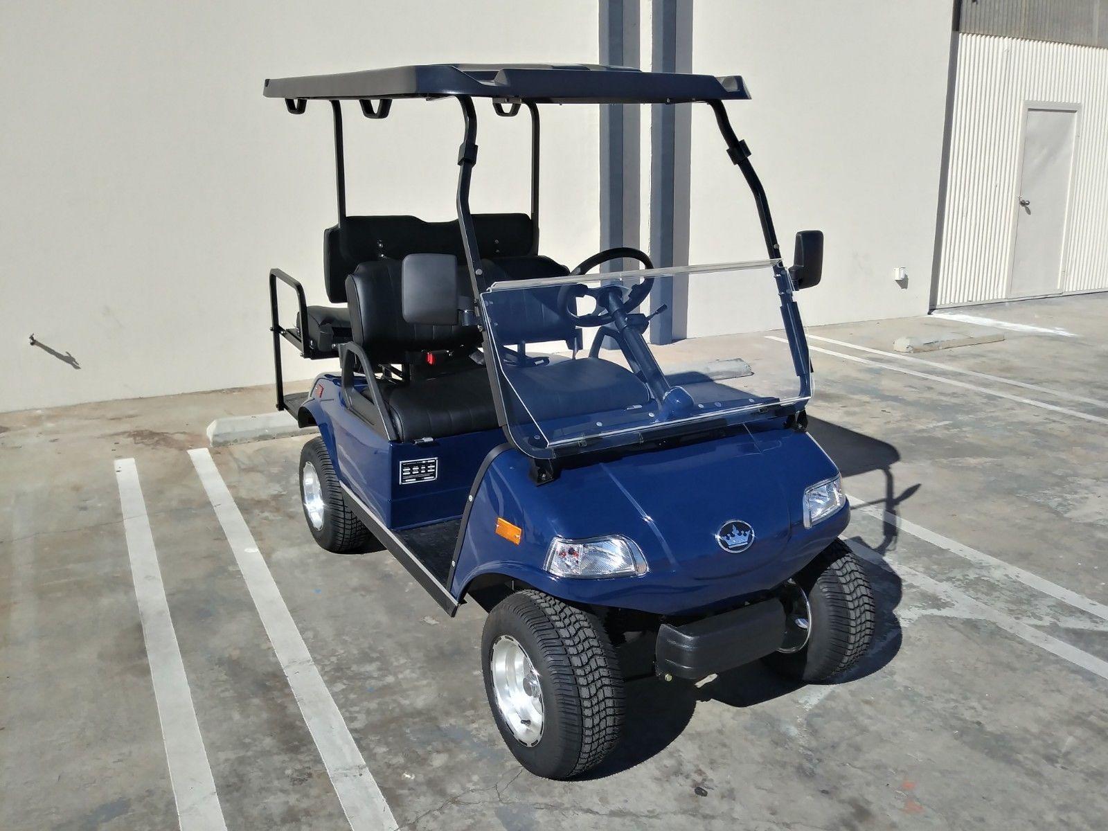 Loaded 2018 Evolution EV Golf Cart Golf Carts For Sale