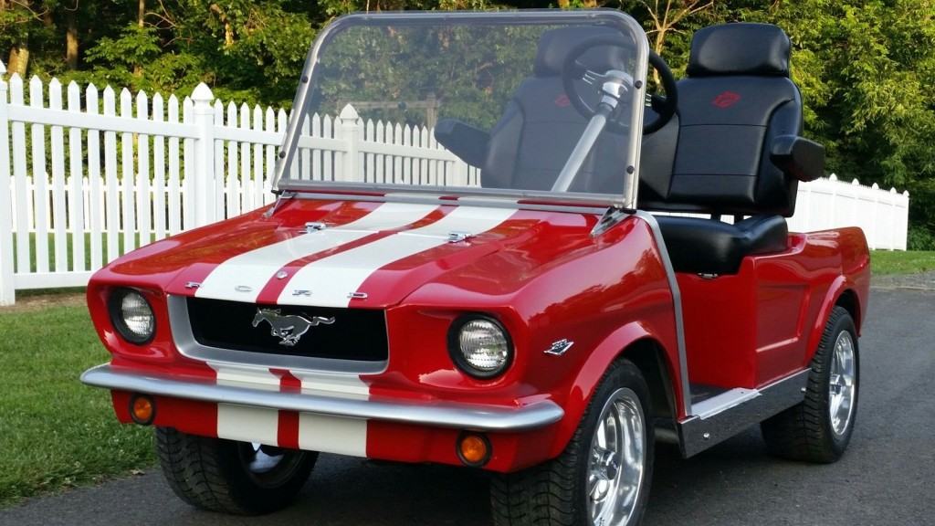 1965 Ford Mustang Electric golf cart