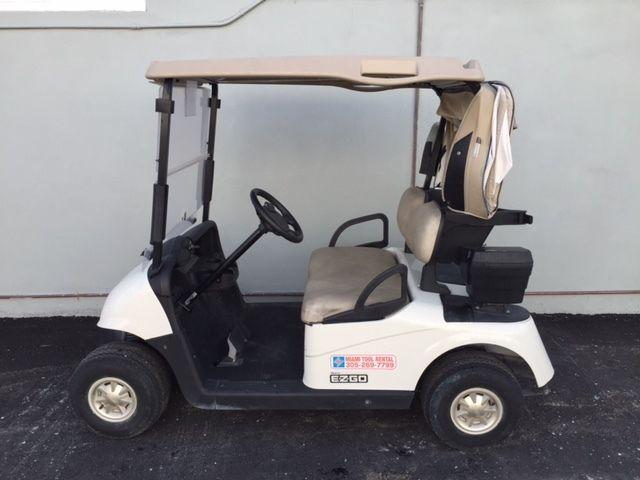 2012 Golf Car EZGO Electric with Charger & New Batteries