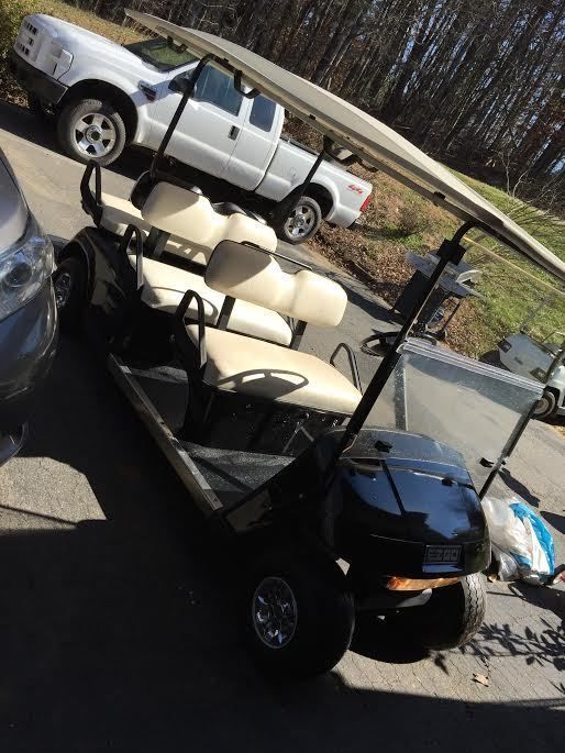 Ezgo Shuttle golf cart with new Batteries