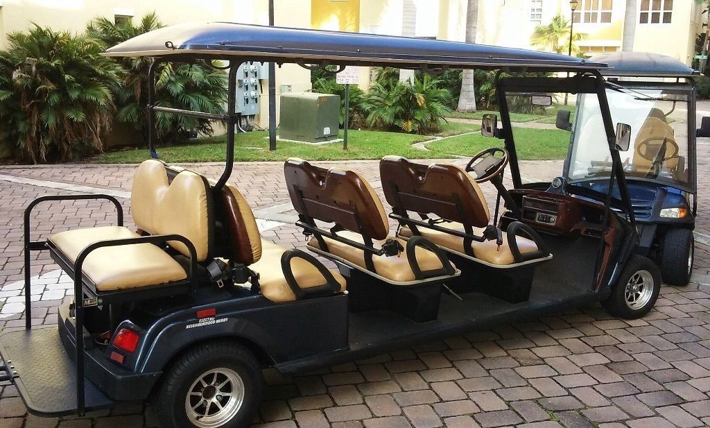 Golf Cart. 8 Passenger Vehicle