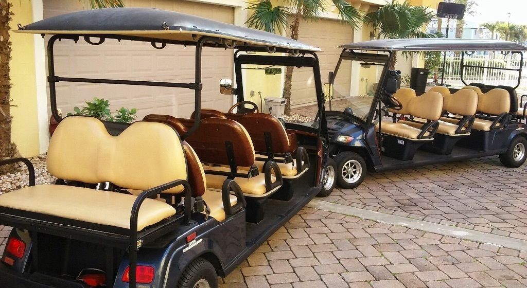 Golf Cart. 8 Passenger Vehicle
