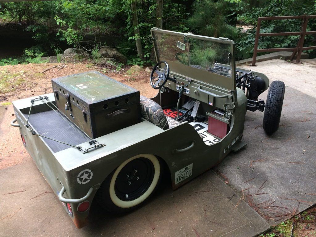 Rodded Jeep Golf Cart