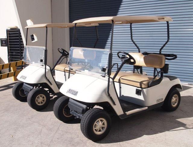 Scratched 2011 EZ GO TXT 48 VOLT golf cart