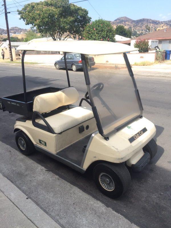 2 seater Club Car golf cart