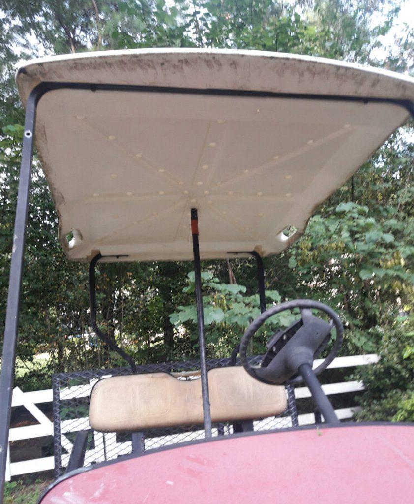 dead batteries E Z GO golf cart
