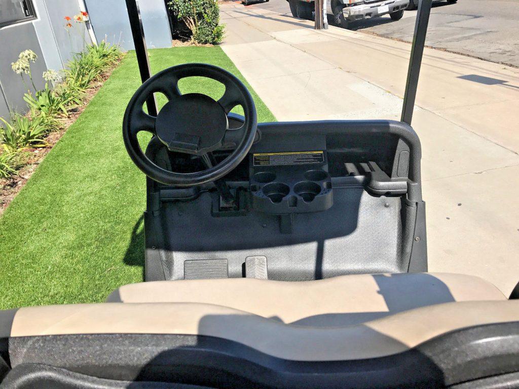 drives good 2010 EZGO RXV 2 Passenger seat golf cart