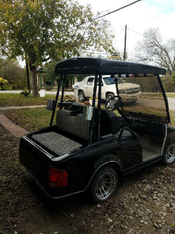 Customized Jaguar 2015 Club Car golf cart