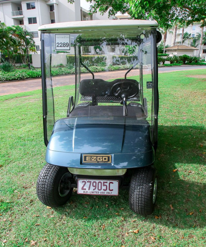 fully serviced 2001 EZGO TXT Golf Cart