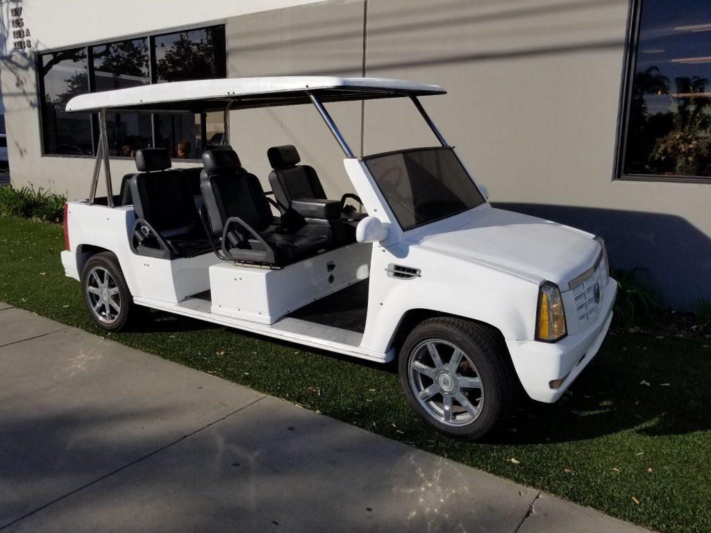 garaged 2012 Acg golf cart