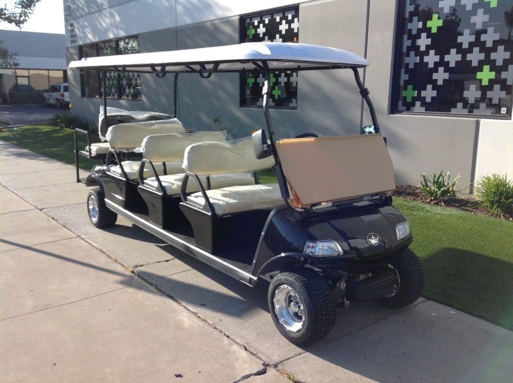 brand new 2018 black Evolution Golf Cart limousine