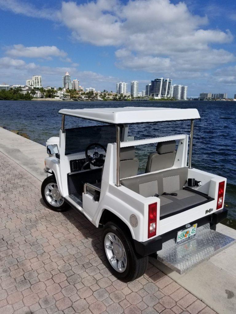 custom equipped 2017 ACG Hummer Electric Golf Cart