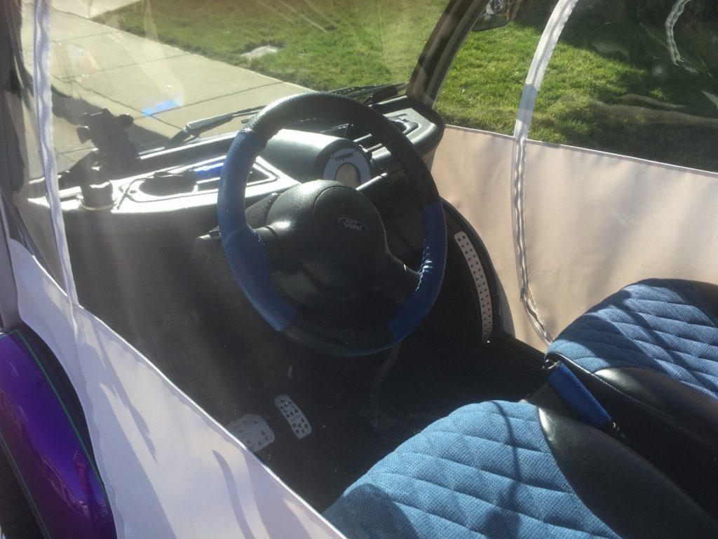 upgraded 2002 Ford golf cart
