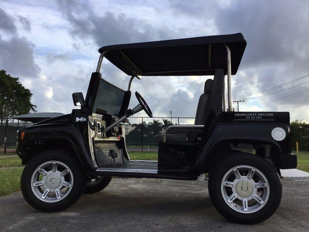 clean 2015 acg Hummer golf cart