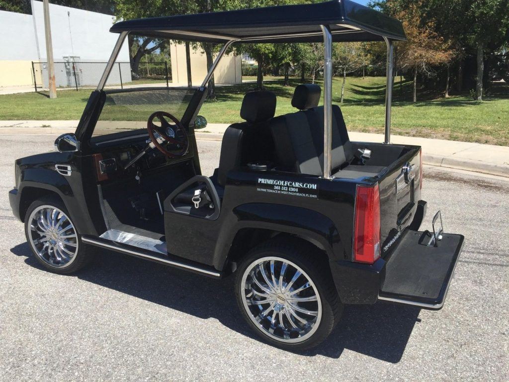 low miles 2015 ACG Cadillac Escalade golf cart