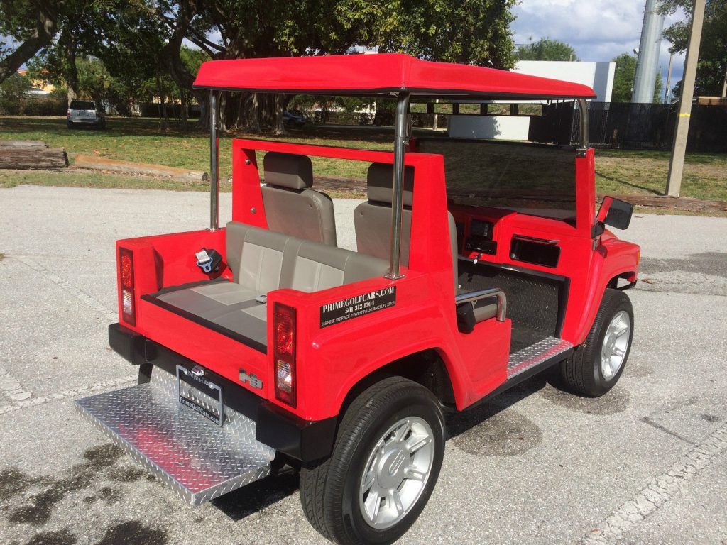 very clean 2015 ACG LSV Hummer Golf Cart