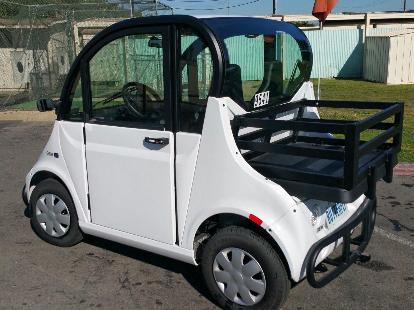 like new 2016 polaris gem e2 golf cart