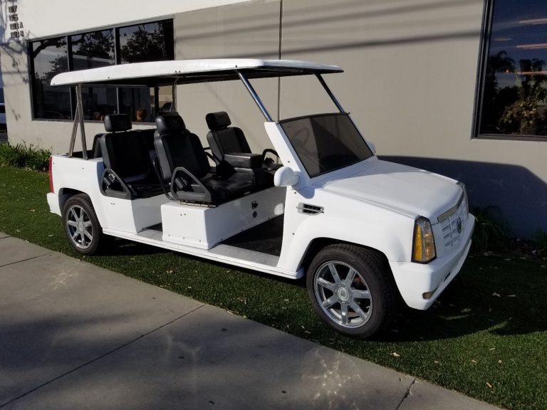 Custom 2012 Acg Cadillac Escalade Lsv Golf Cart For Sale