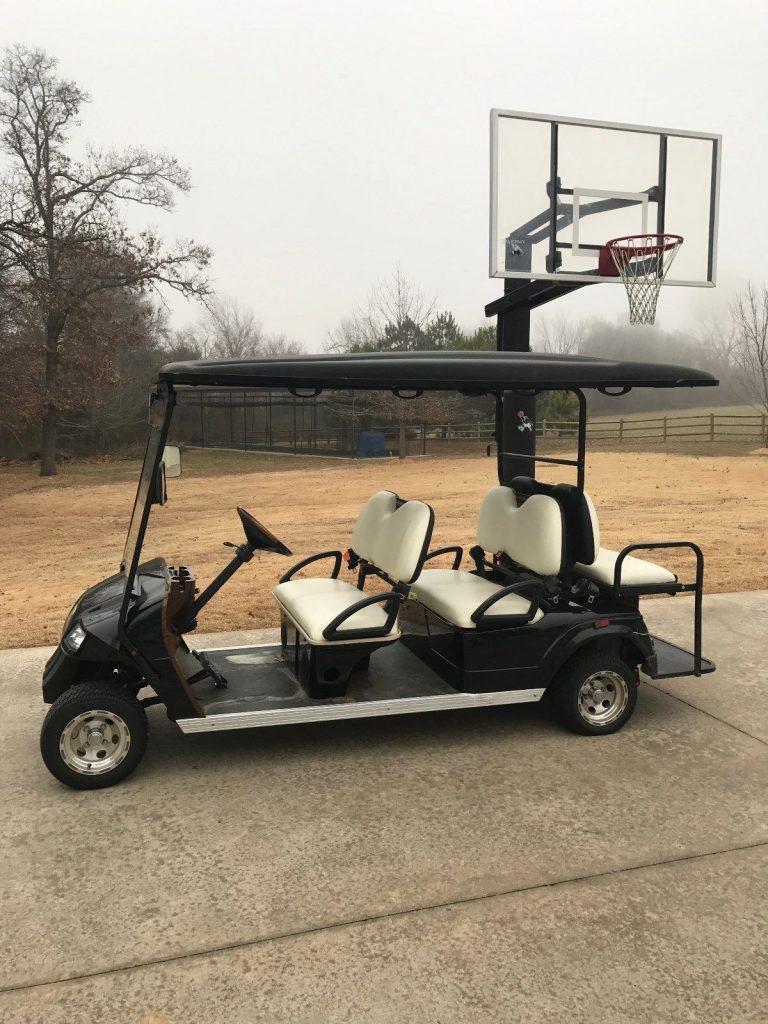 low hours 2010 ZONE SIX Passenger LIMO GOLF CART