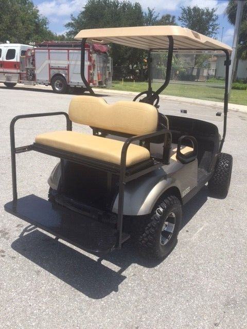 Lifted 2014 EZGO 48v golf cart