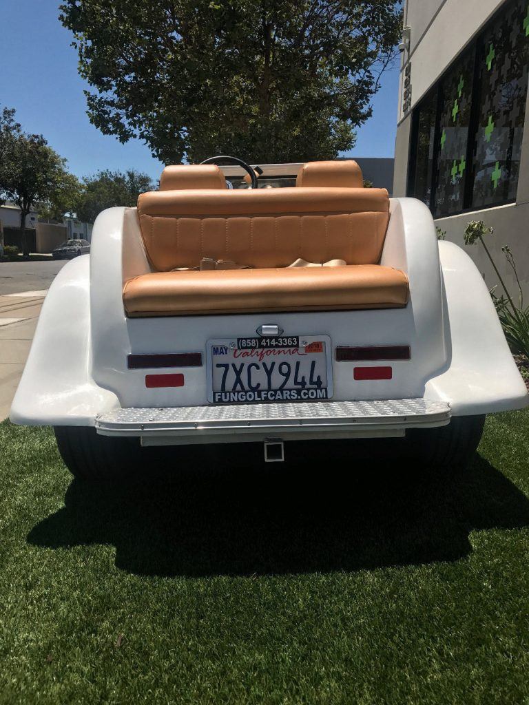 custom California Roadster 2016 ACG Woody Golf Cart