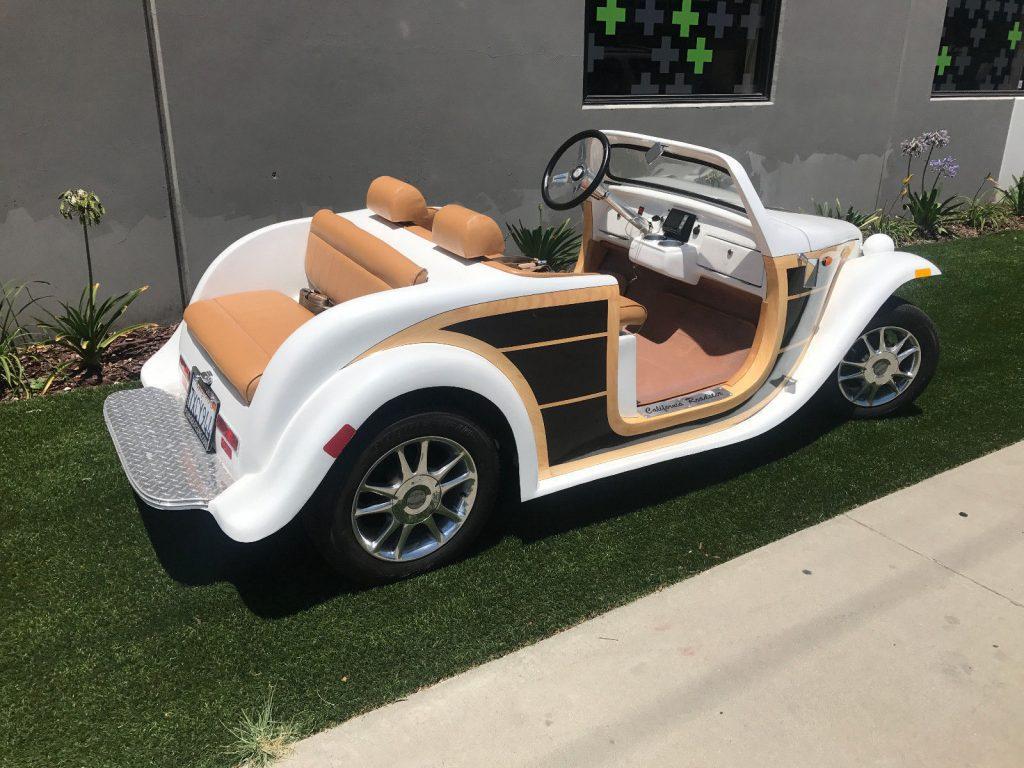 custom California Roadster 2016 ACG Woody Golf Cart