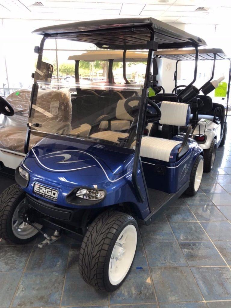 sharp custom 2016 EZGO TXT golf cart
