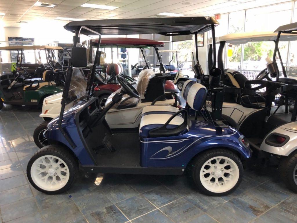 sharp custom 2016 EZGO TXT golf cart