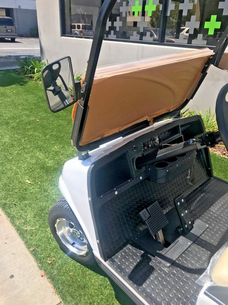 very nice 2017 White Evolution Golf Cart