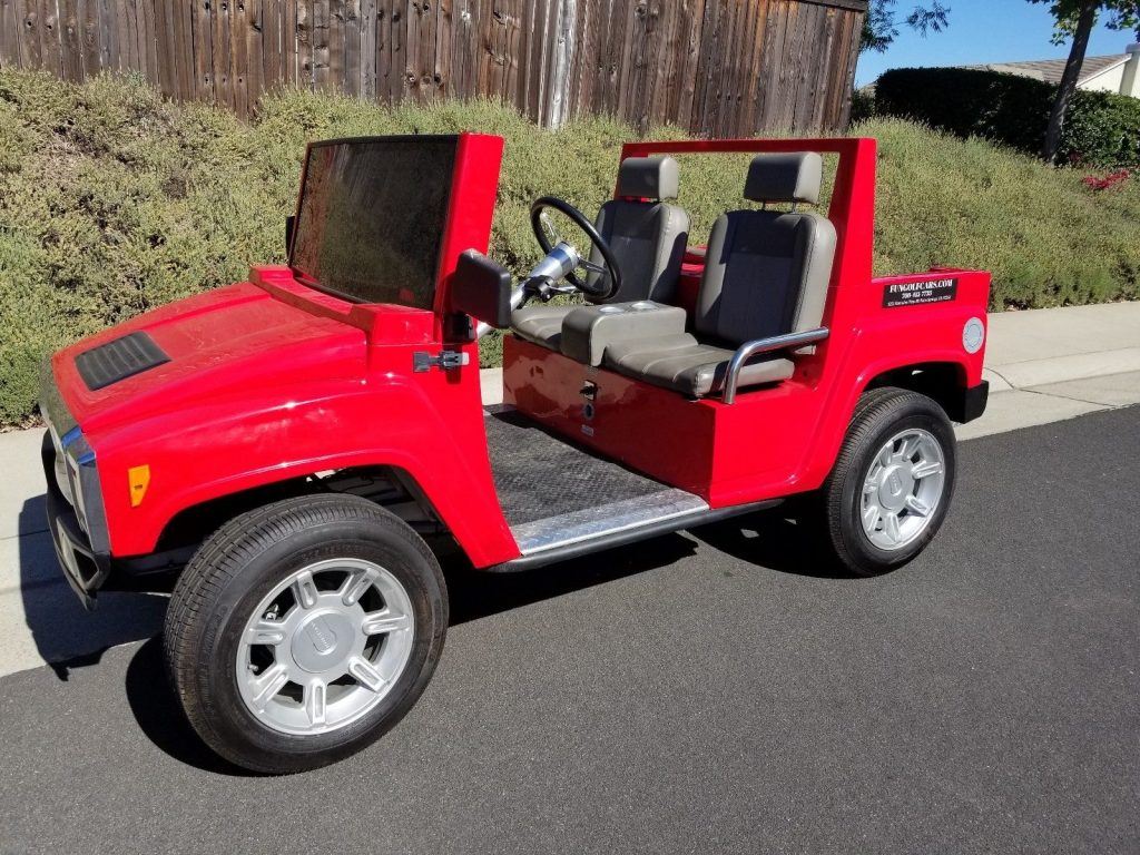 Custom 2015 ACG Hummer Golf Cart 4 Passenger golf cart