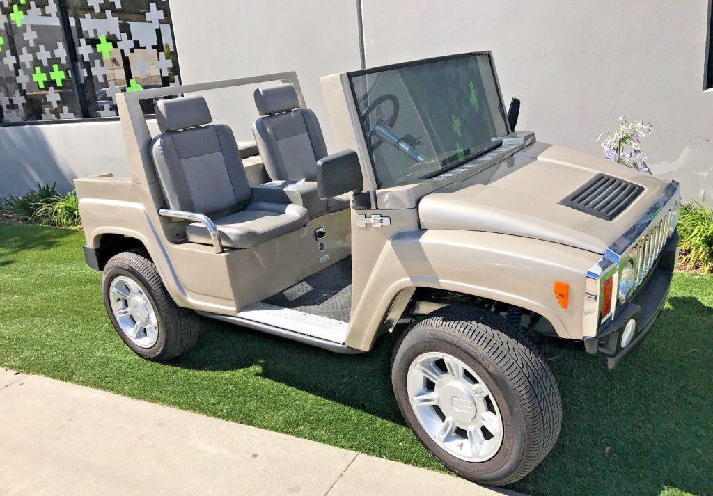 low miles 2015 acg Hummer Golf Cart