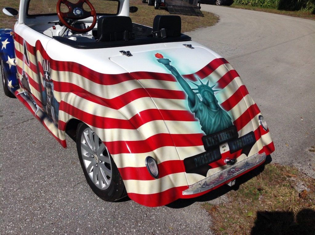 custom paint 2017 ACG Roadster Golf Cart