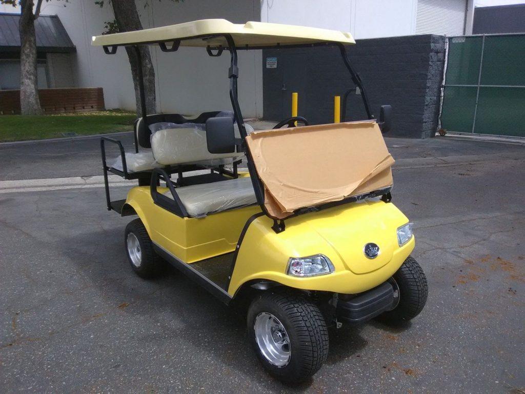 well equipped 2018 Evolution EV Golf Cart