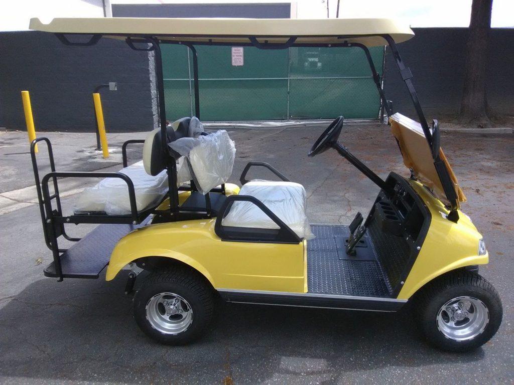 well equipped 2018 Evolution EV Golf Cart