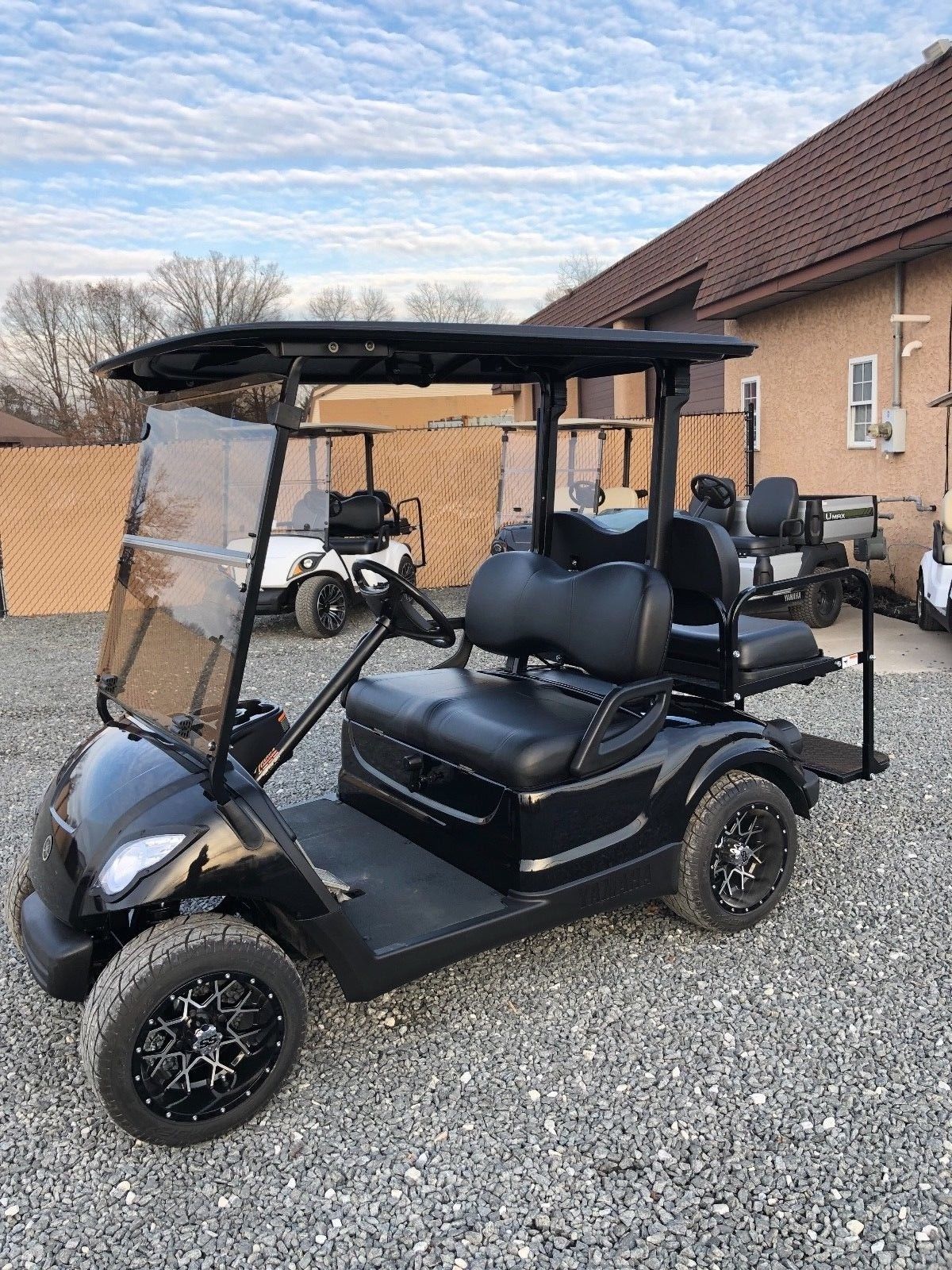 Custom Paint 2011 Yamaha golf cart for sale