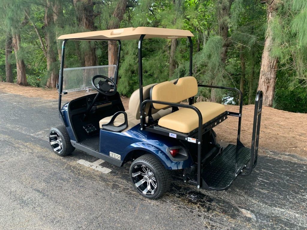 low miles 2017 EZGO golf cart