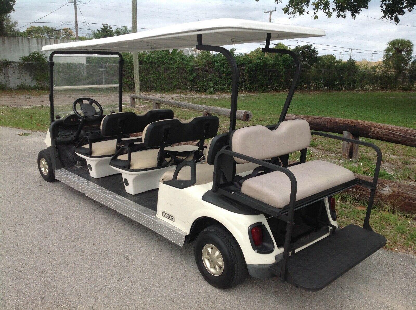 8 Passenger seat limo 2010 EZGO RXV golf cart for sale