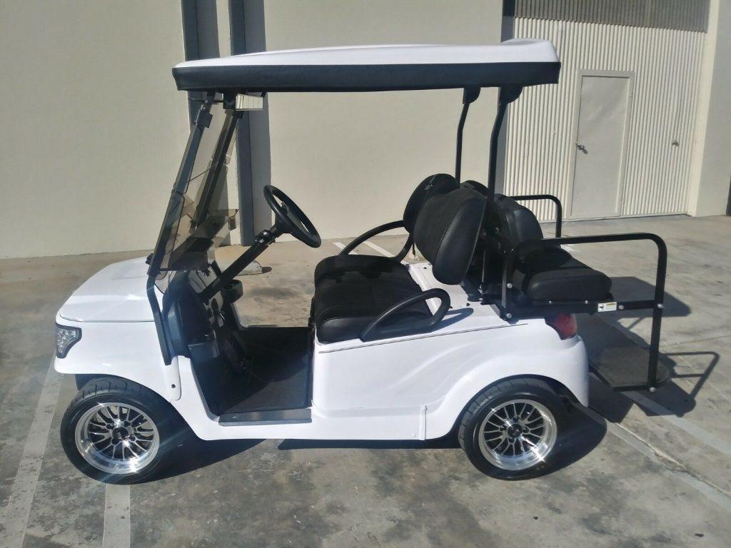 custom wheels 2018 Club Car Precedent golf cart