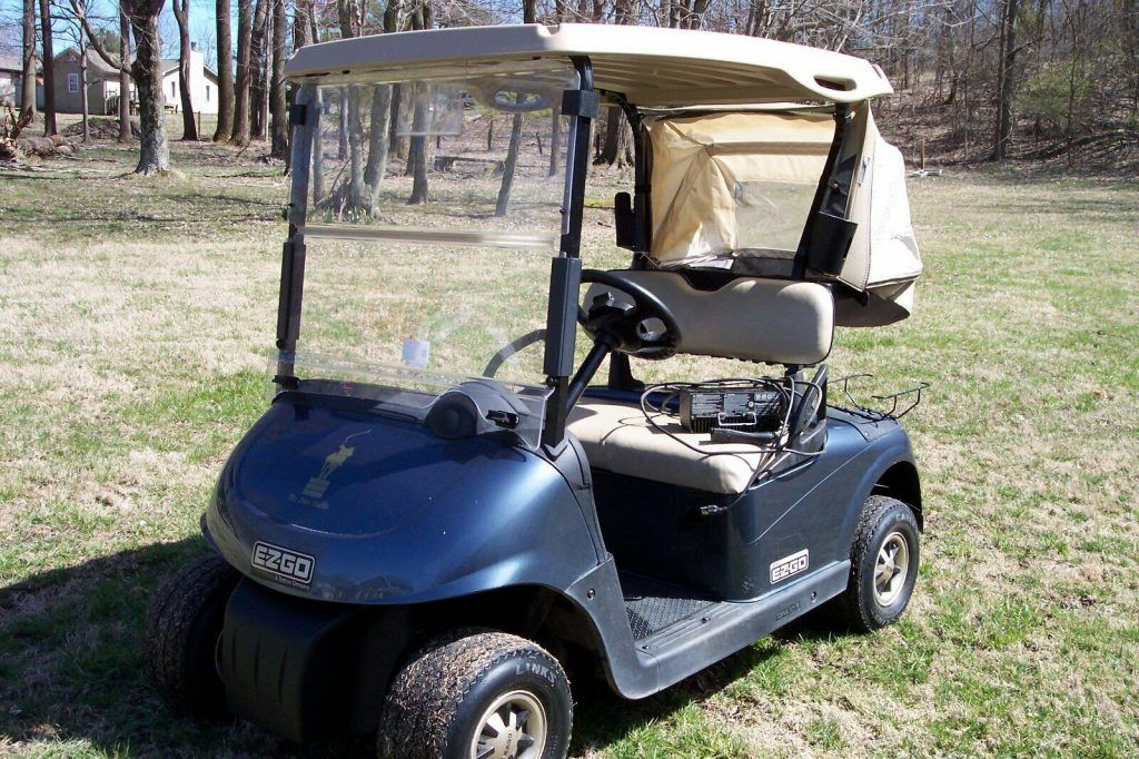 new Trojan Batteries 2009 EZGO rxv golf cart