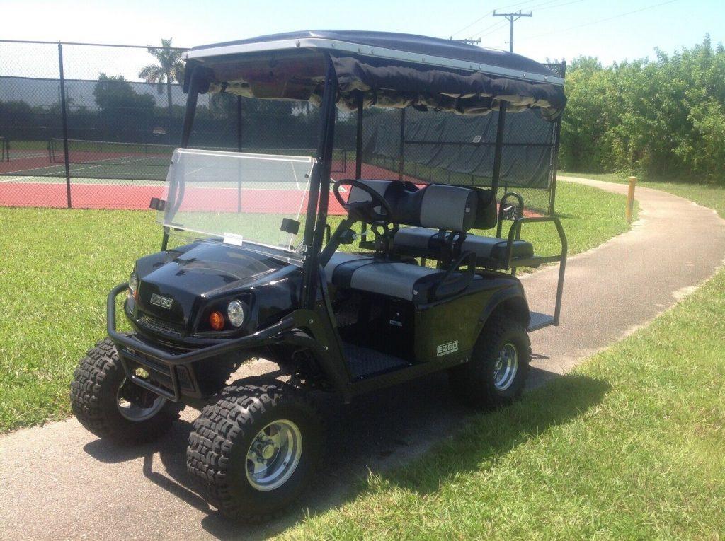custom 2014 EZGO Express S4 gas golf cart