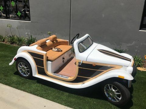 custom body 2016 ACG Woody California Roadster Golf Cart for sale