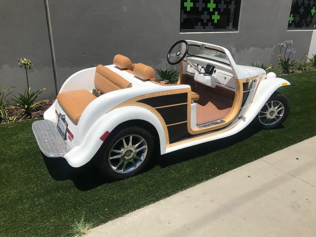 custom body 2016 ACG Woody California Roadster Golf Cart