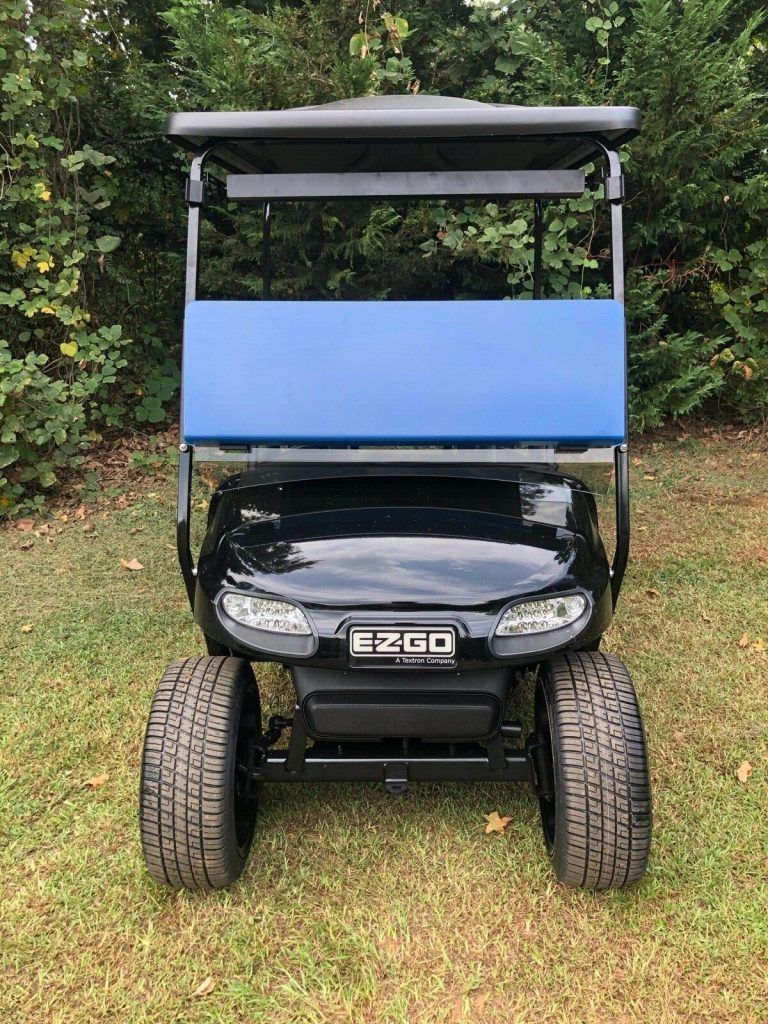 blacked out 2017 EZGO Txt Golf Cart
