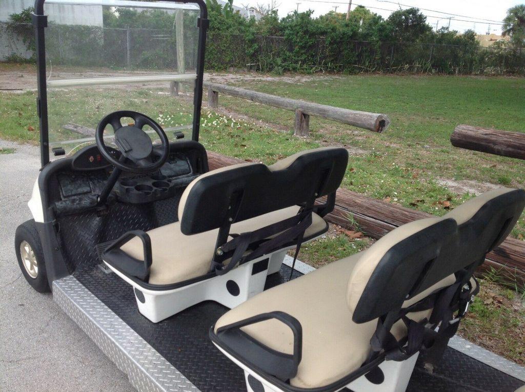 8 Passenger seat limo 2010 EZGO RXV golf cart