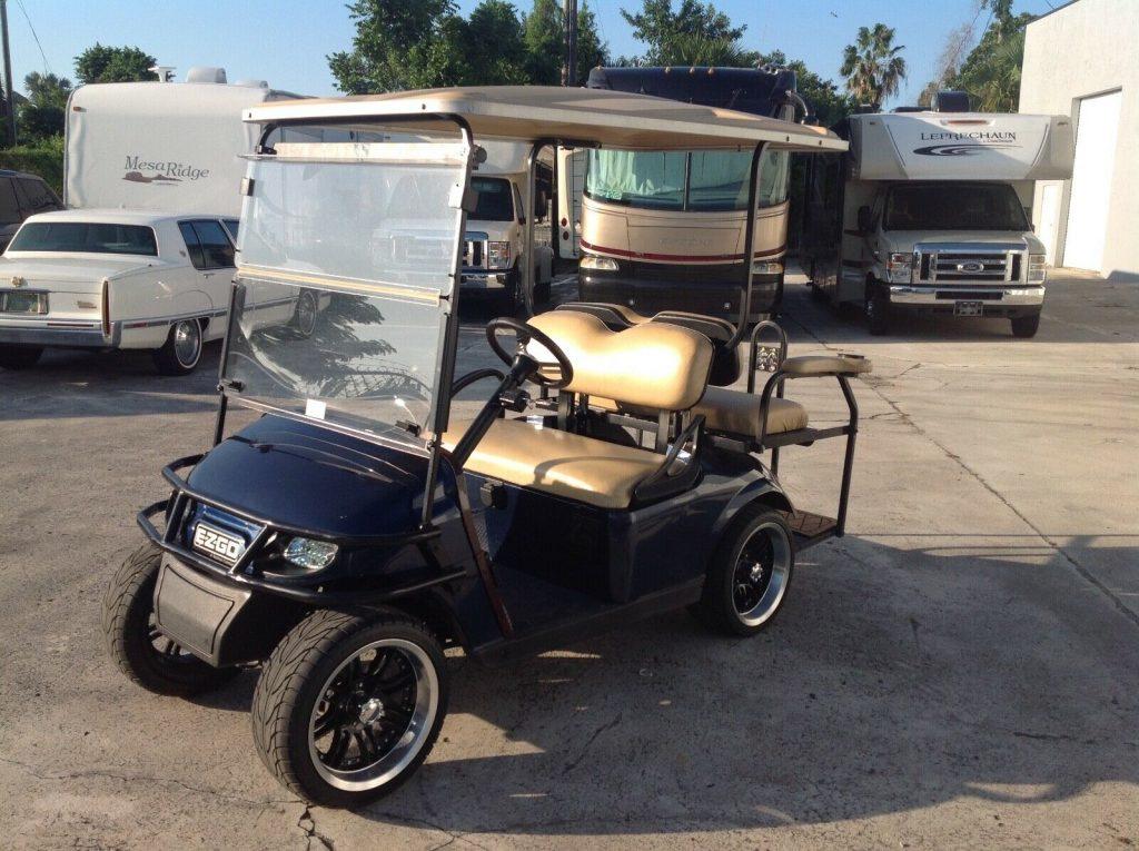 upgraded 2016 EZGO golf cart