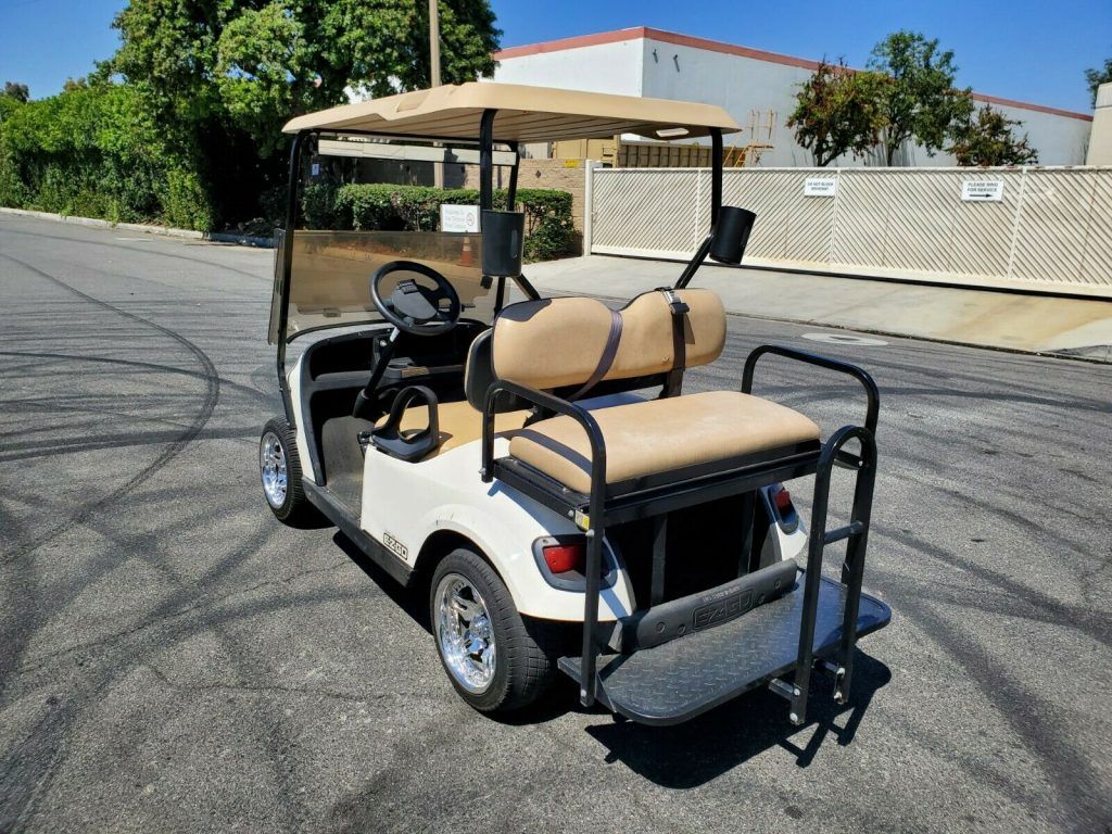 custom rims 2016 EZGO golf cart