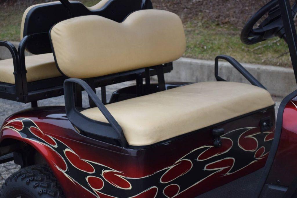 custom paint 2017 EZGO Gas Golf Cart