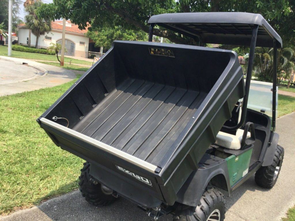 lifted 2014 EZGO golf cart