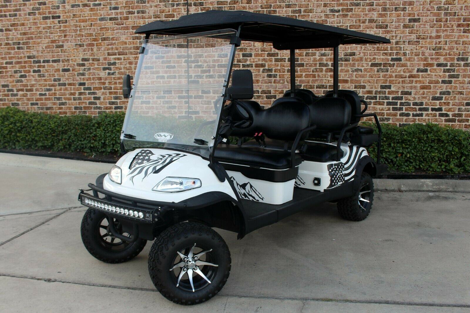 lifted 2019 Advanced EV golf cart for sale